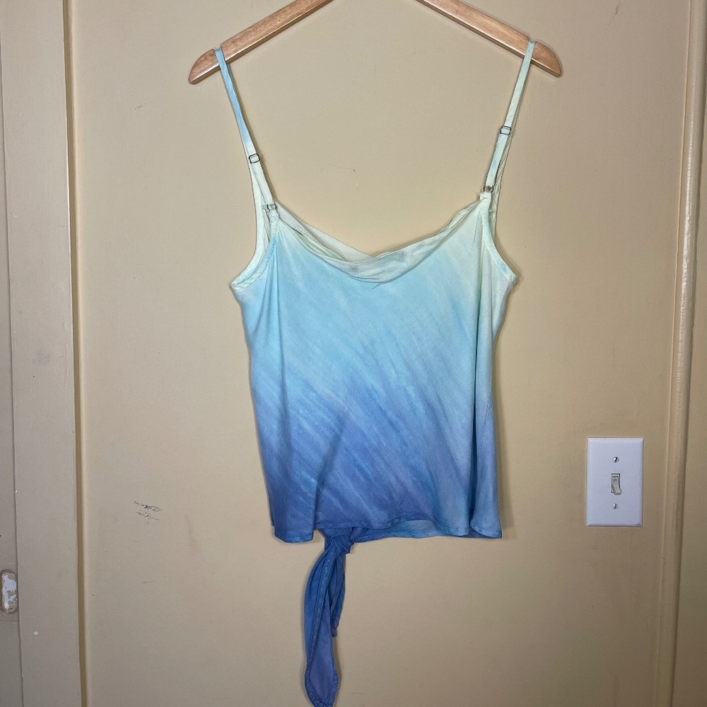 Cloth & Stone Blue Ombre Camisole Top